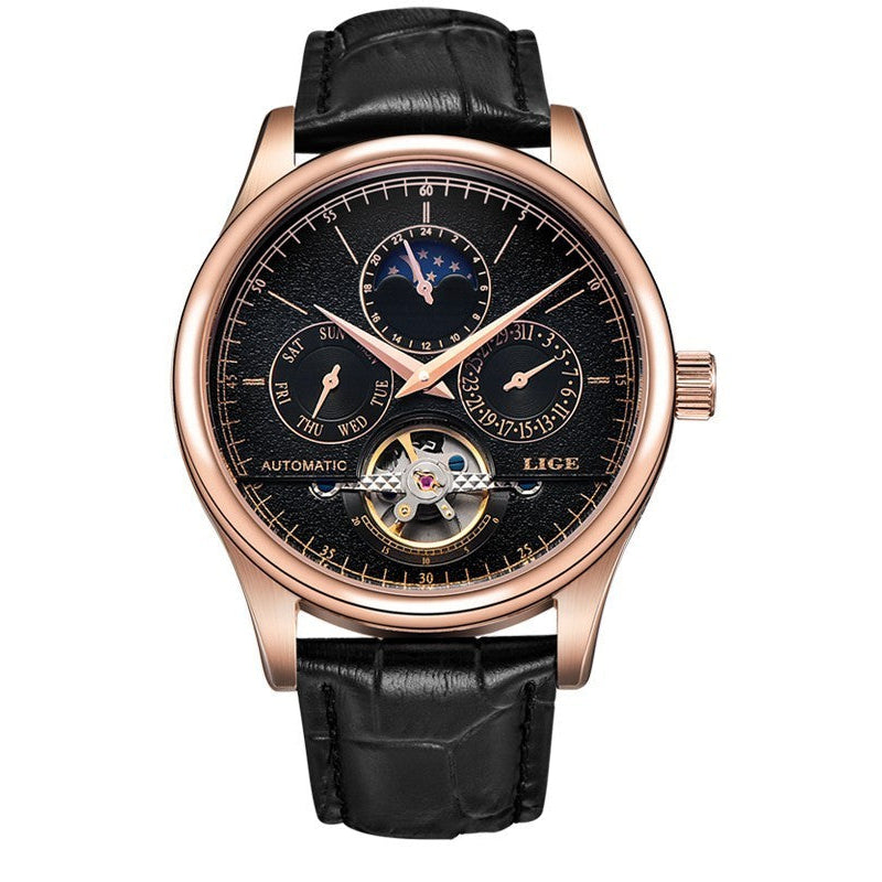 Belmont Automatic Rose Gold Obsidian#Color_Rose Gold Obsidian